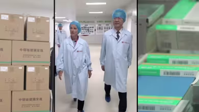 Inside factory producing fentanyl in China