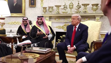 Trump and Saudi crown prince questioned about killing of Jamal Khashoggi