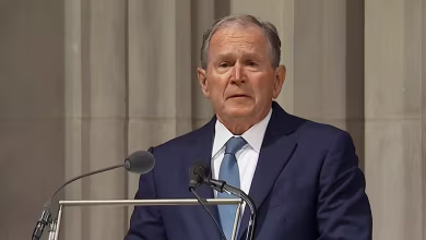Bush pays tribute to 'my vice president and my friend' Dick Cheney