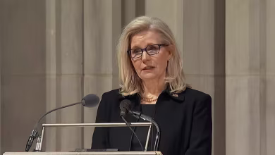 'A giant to the end': Liz Cheney remembers her father's legacy at his funeral