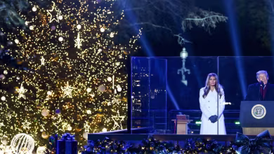 Trump kicks off holiday season by lighting National Christmas Tree