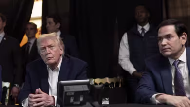 Trump posts photos appearing to show him monitoring Venezuela operation