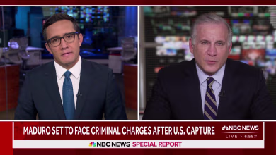 Maduro having fingerprints and mugshot taken ahead of arrival at Brooklyn jail