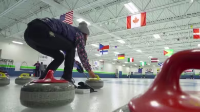 How one Olympic curler juggles her day job and being a new mom