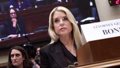 Bondi touts stock exchange numbers while defending Trump at House hearing