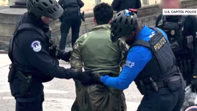 Man Arrested After Rushing the US Capitol With Loaded Shotgun