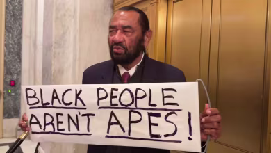 Rep. Al Green defends sign that led to his ejection: 'Trump got the message'