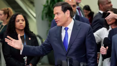 Rubio addresses military action in Iran while on Capitol Hill to brief lawmakers