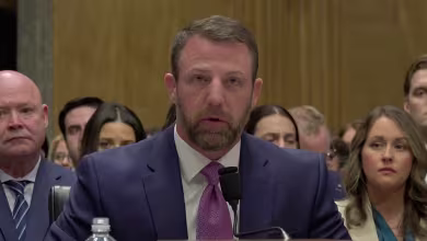 Mullin spars with senators over classified travel