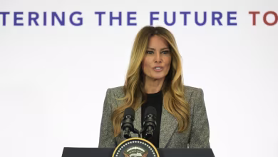 Melania Trump speaks at global summit to 'empower children' through education
