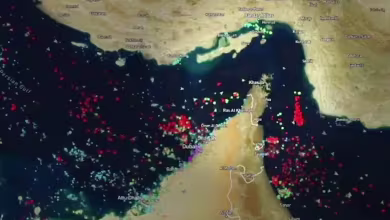 A closer look at shipping traffic through the Strait of Hormuz with Gulf oil exports slowed by war