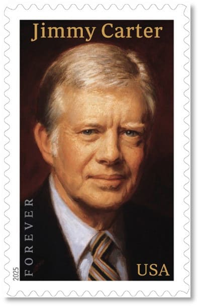 Jimmy Carter Forever Stamp.