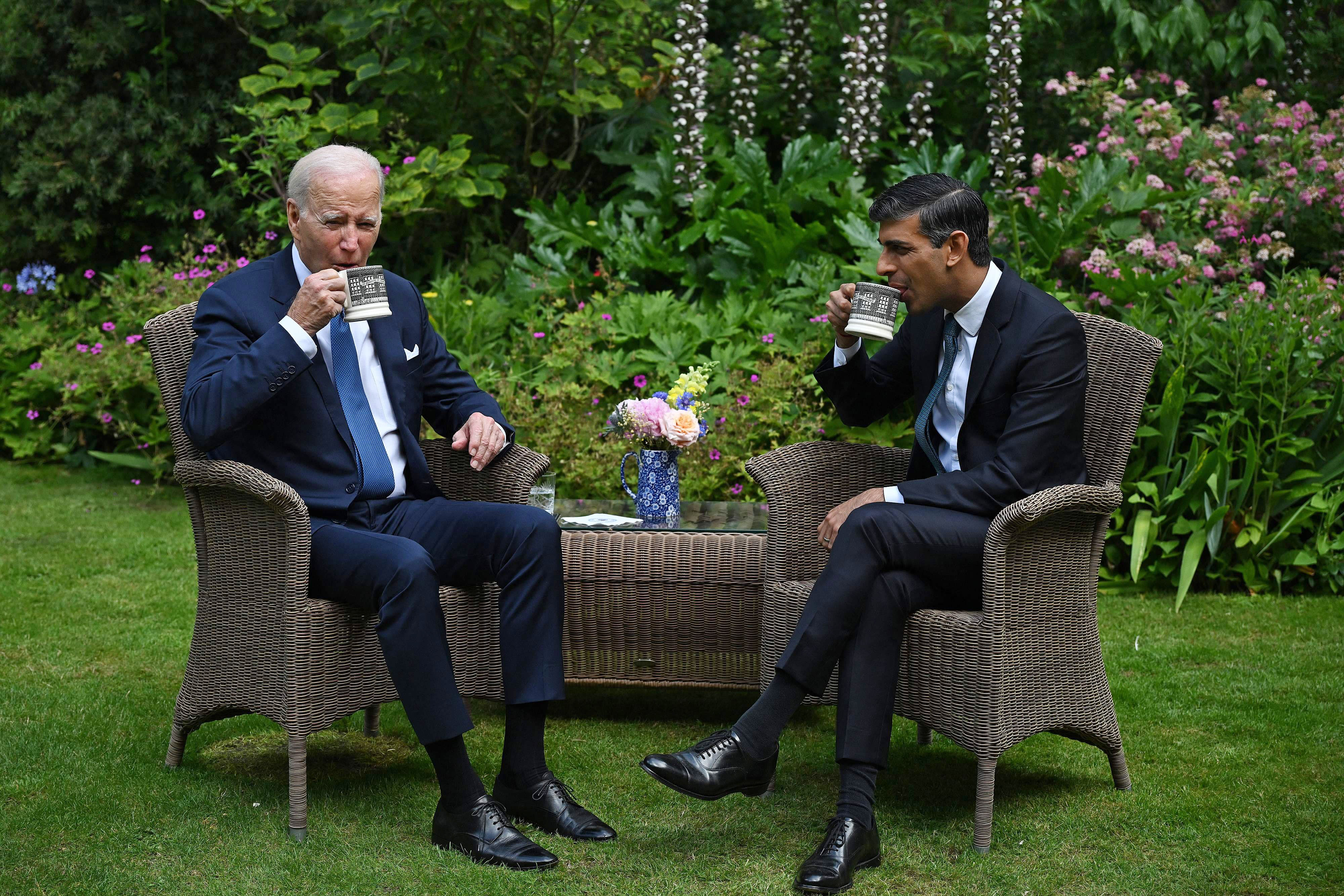 Biden in London