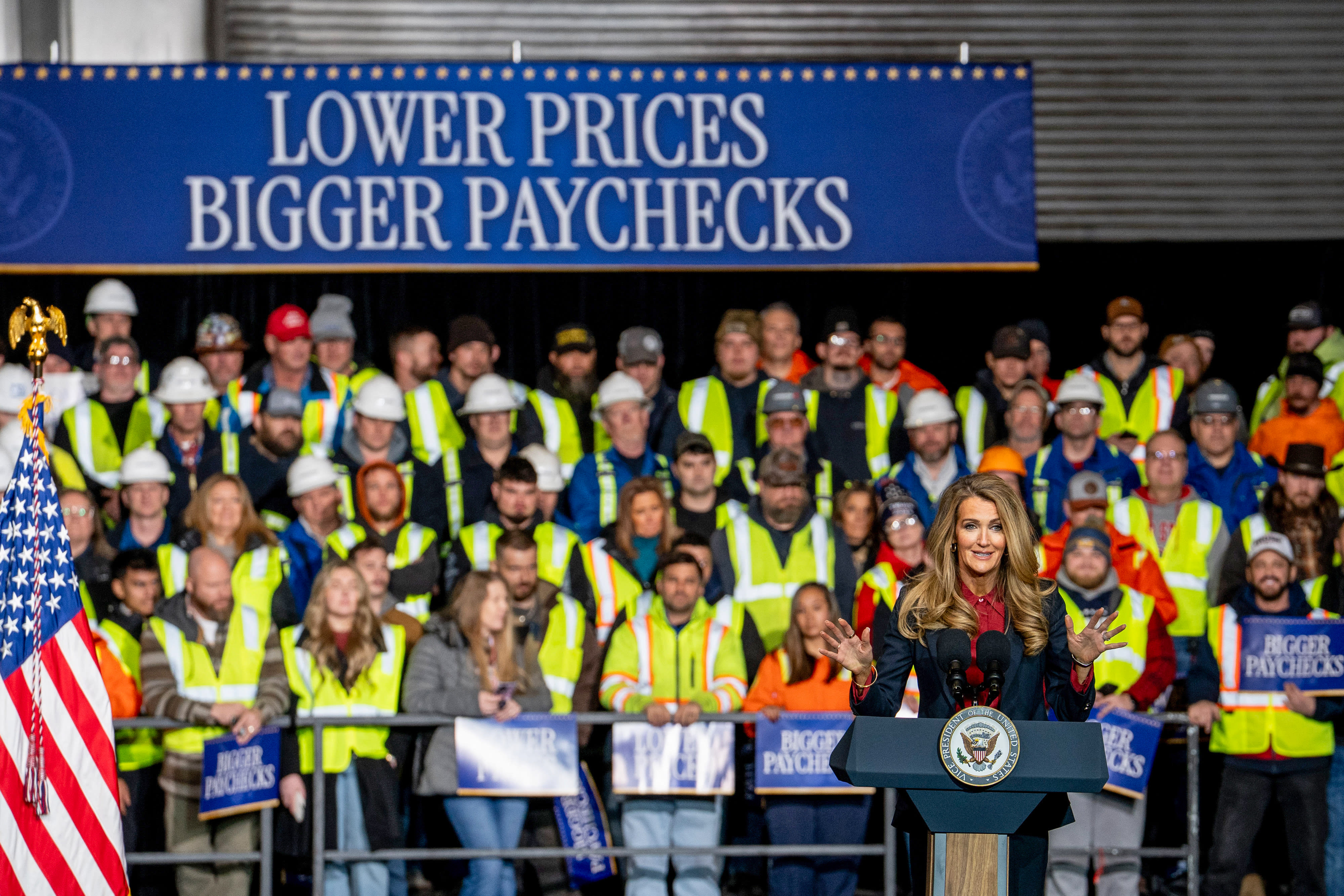 Kelly Loeffler, visits Ironville Rail and Transfer Terminals. 