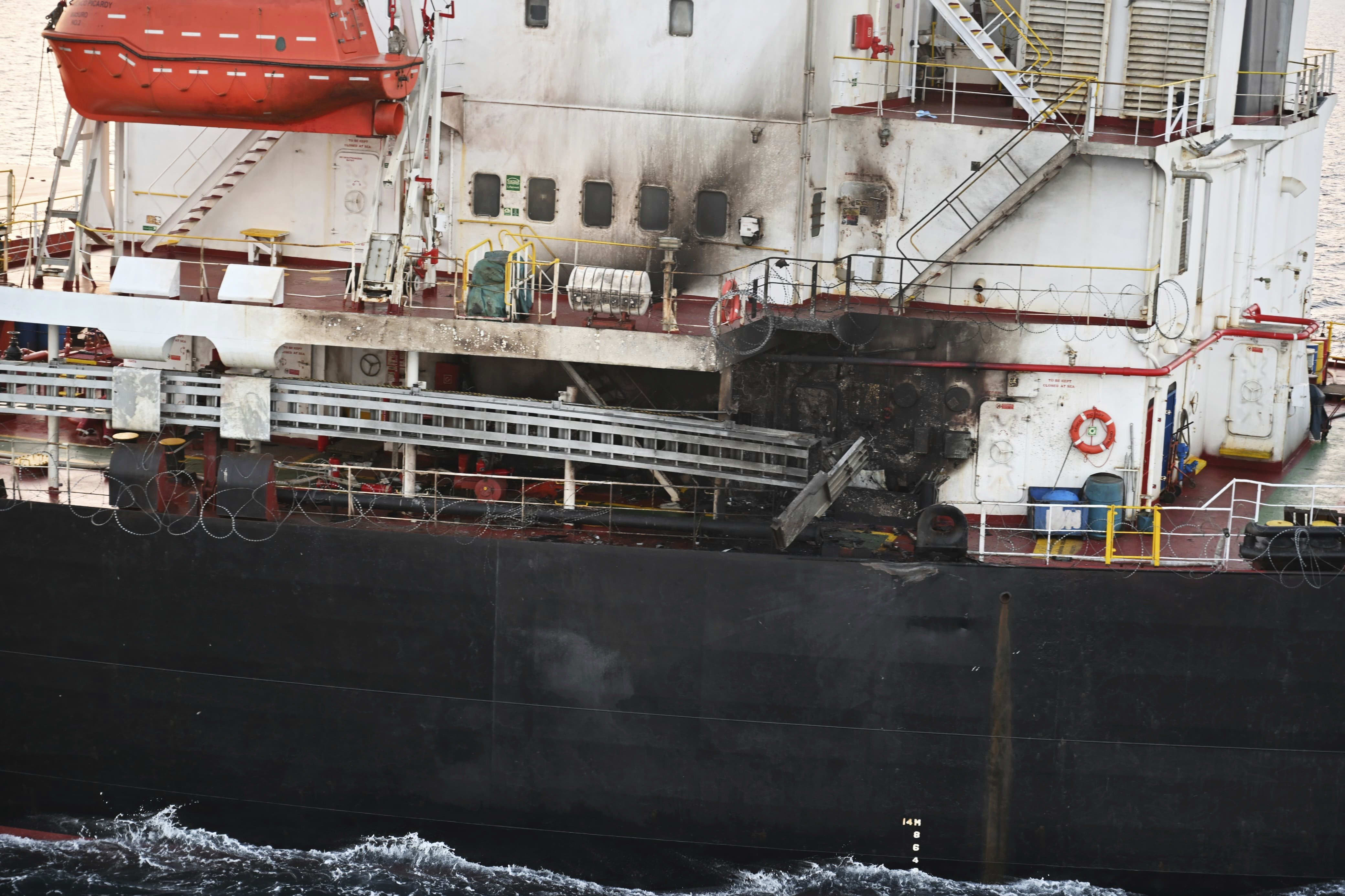 Indian Navy's Guided Missile Destroyer INS Visakhapatnam, deployed in in the Gulf of Aden for anti-piracy operations, responded to a distress call following the drone attack and intercepted Genco Picardy on Thursday to provide assistance, an Indian Navy statement said.