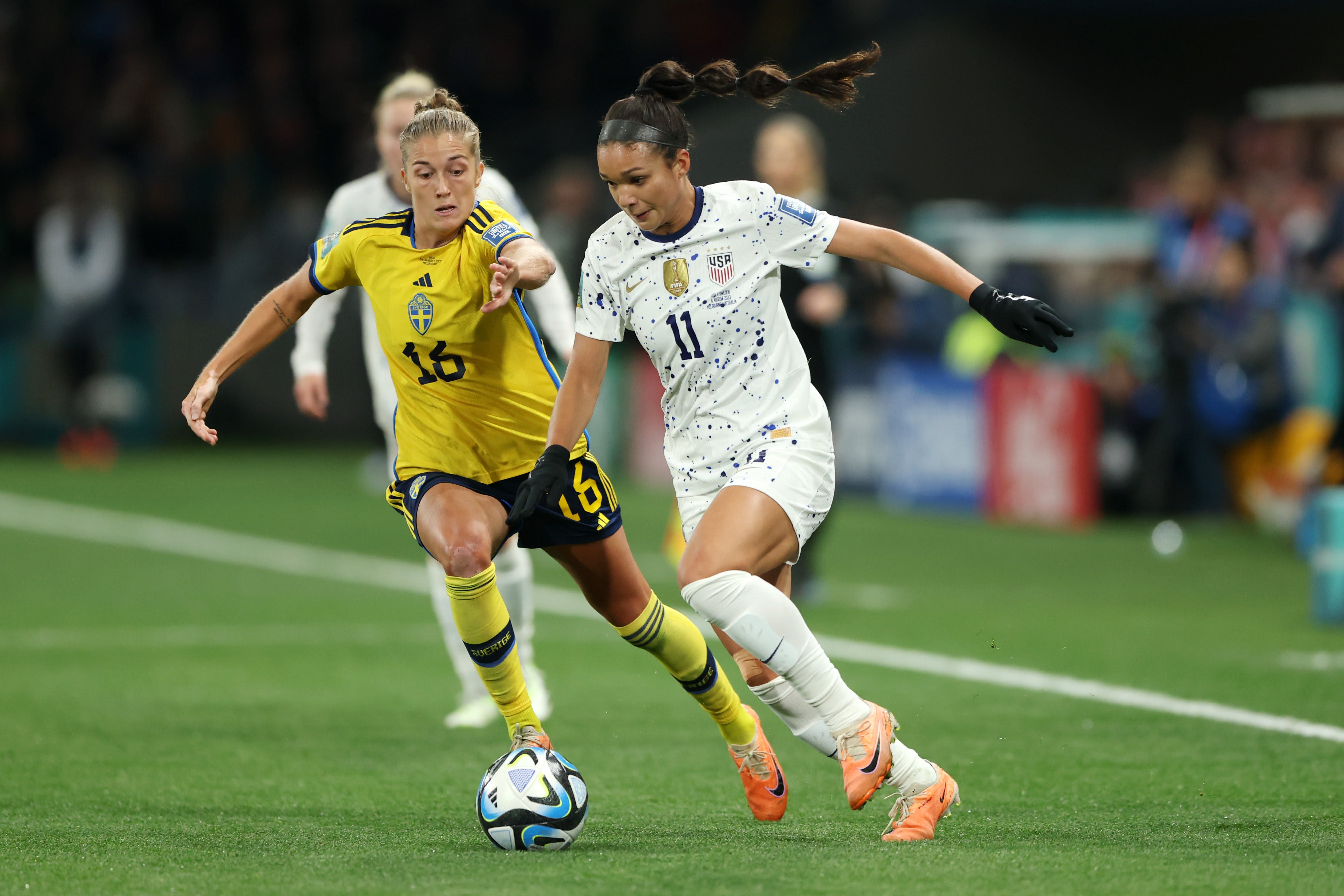 Image: Sweden v USA: Round of 16 - FIFA Women's World Cup Australia & New Zealand 2023