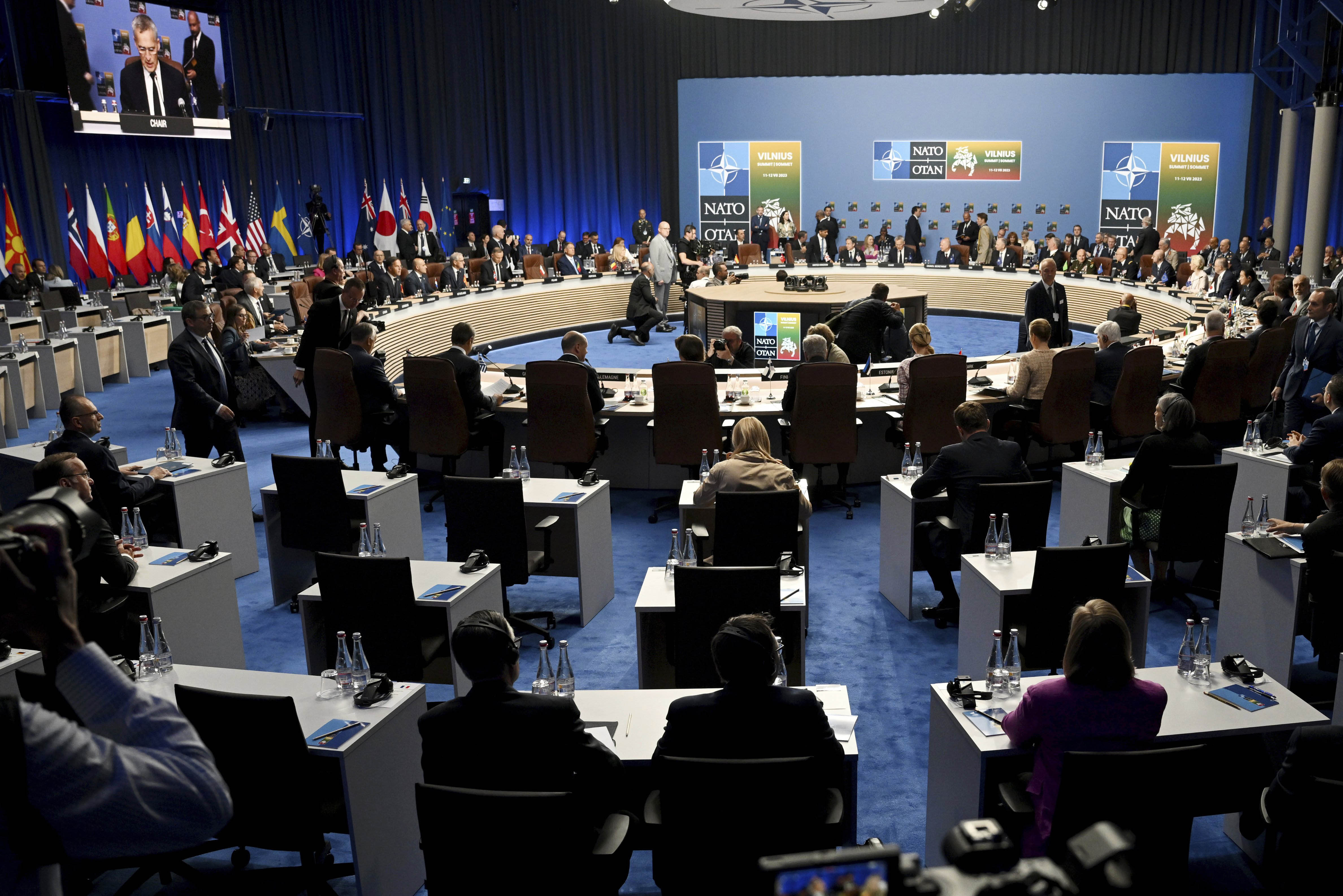 NATO summit in Vilnius, Lithuania. 