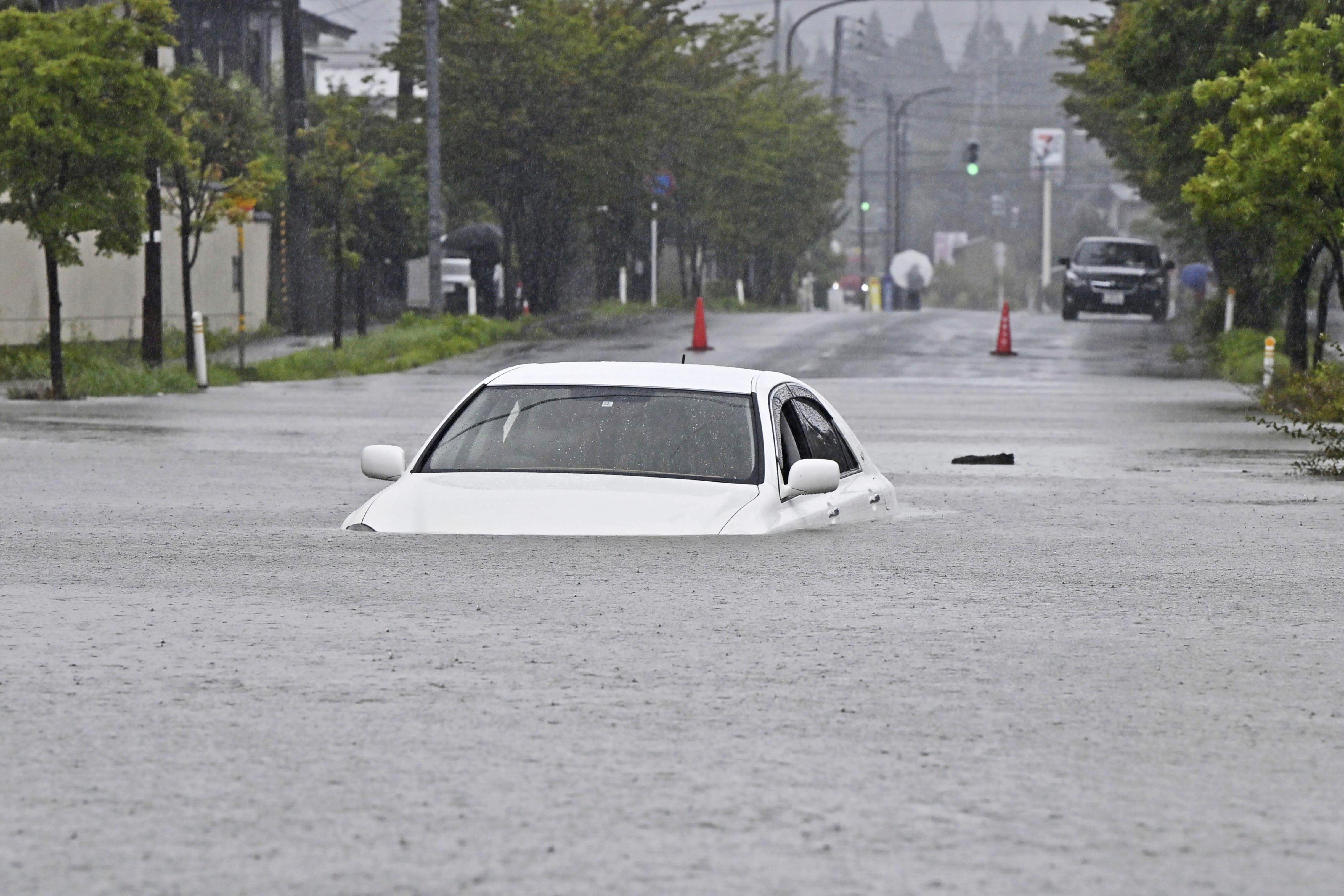 Japan flooding