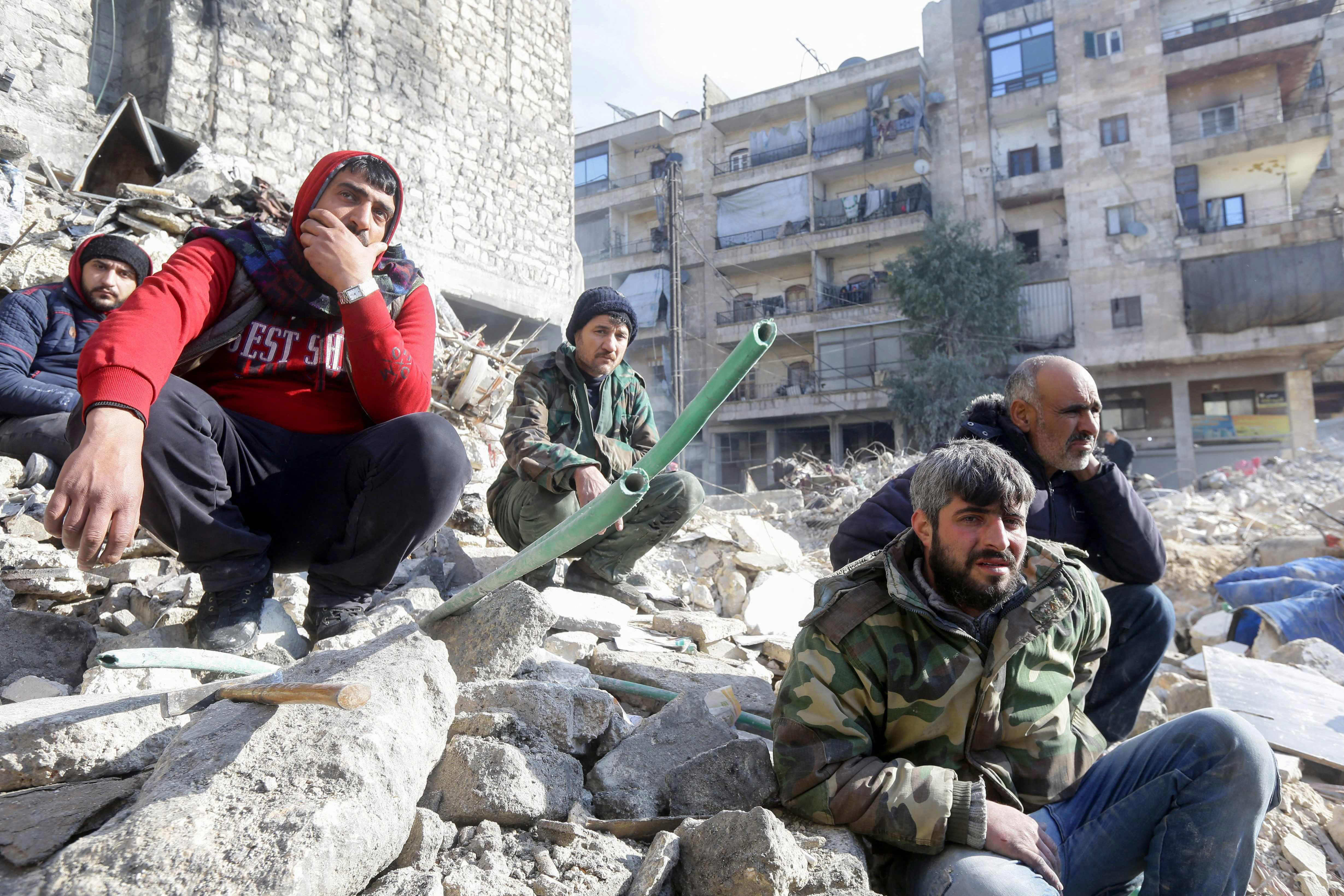 The Syrian government urged the international community to come to its aid after more than 850 people died in the country following a 7.8-magnitude earthquake in neighbouring Turkey.