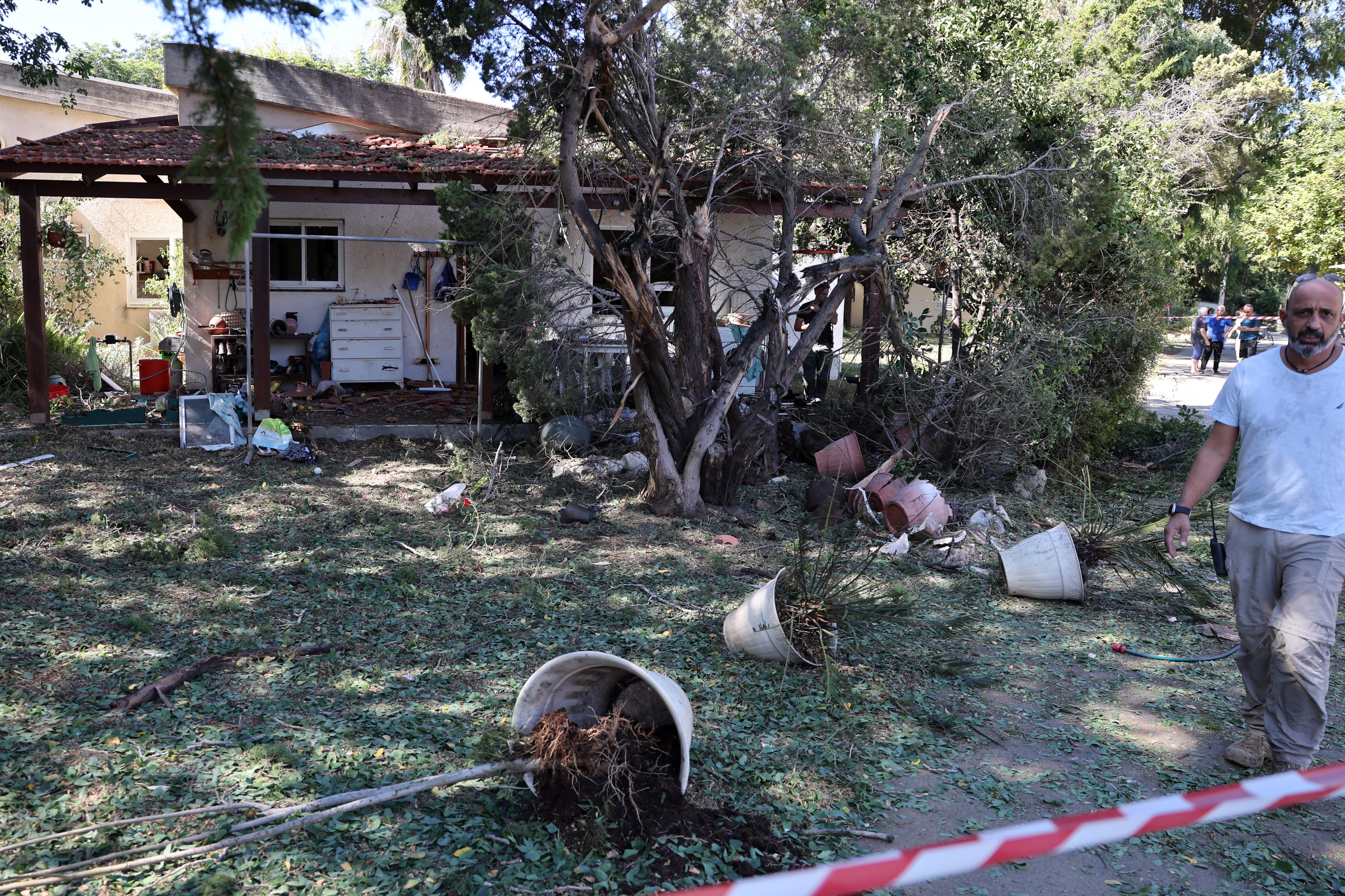 Image: ISRAEL-LEBANON-PALESTINIAN-CONFLICT