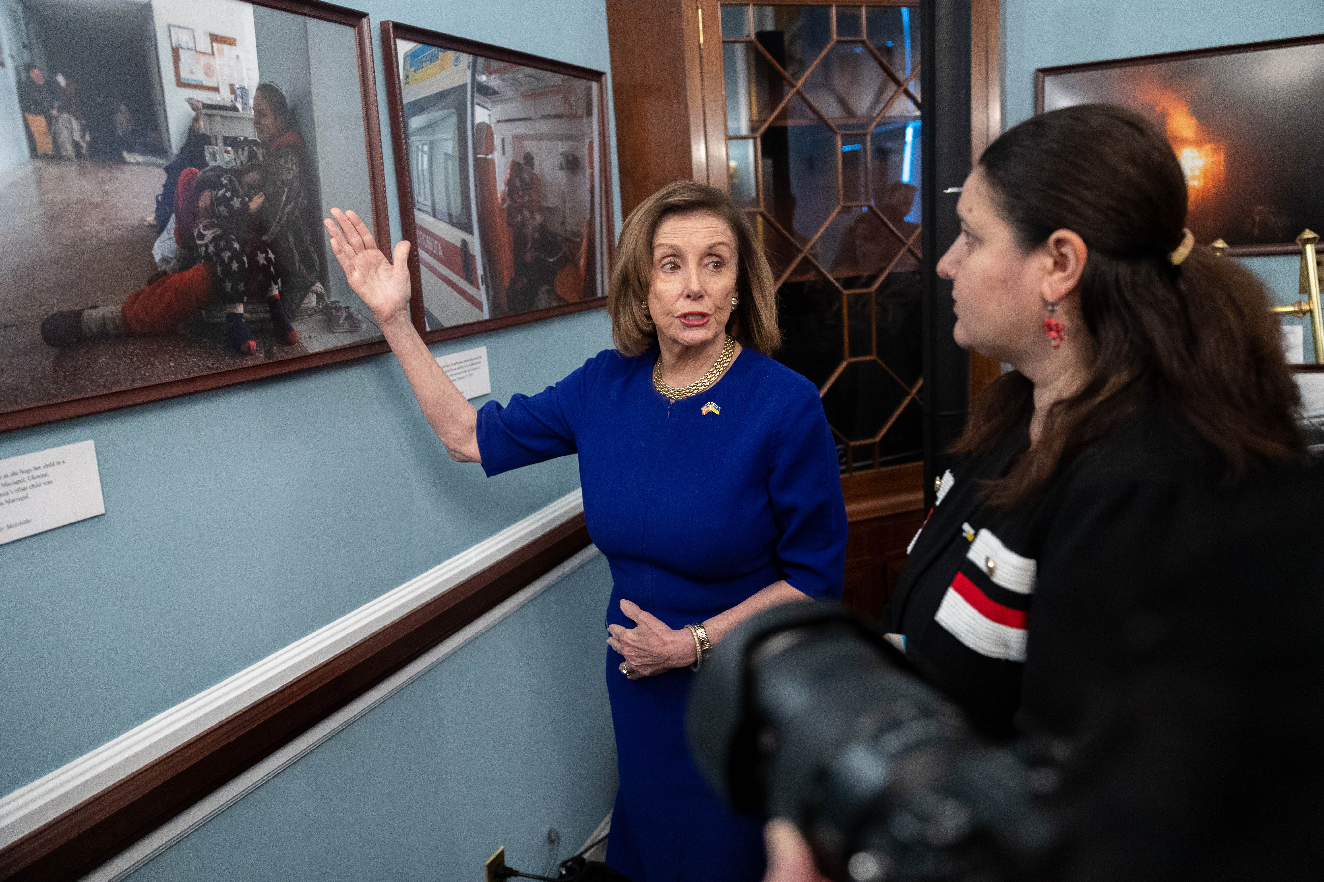 U.S. Capitol Photo Exhibit on Russian Invasion of Ukraine
