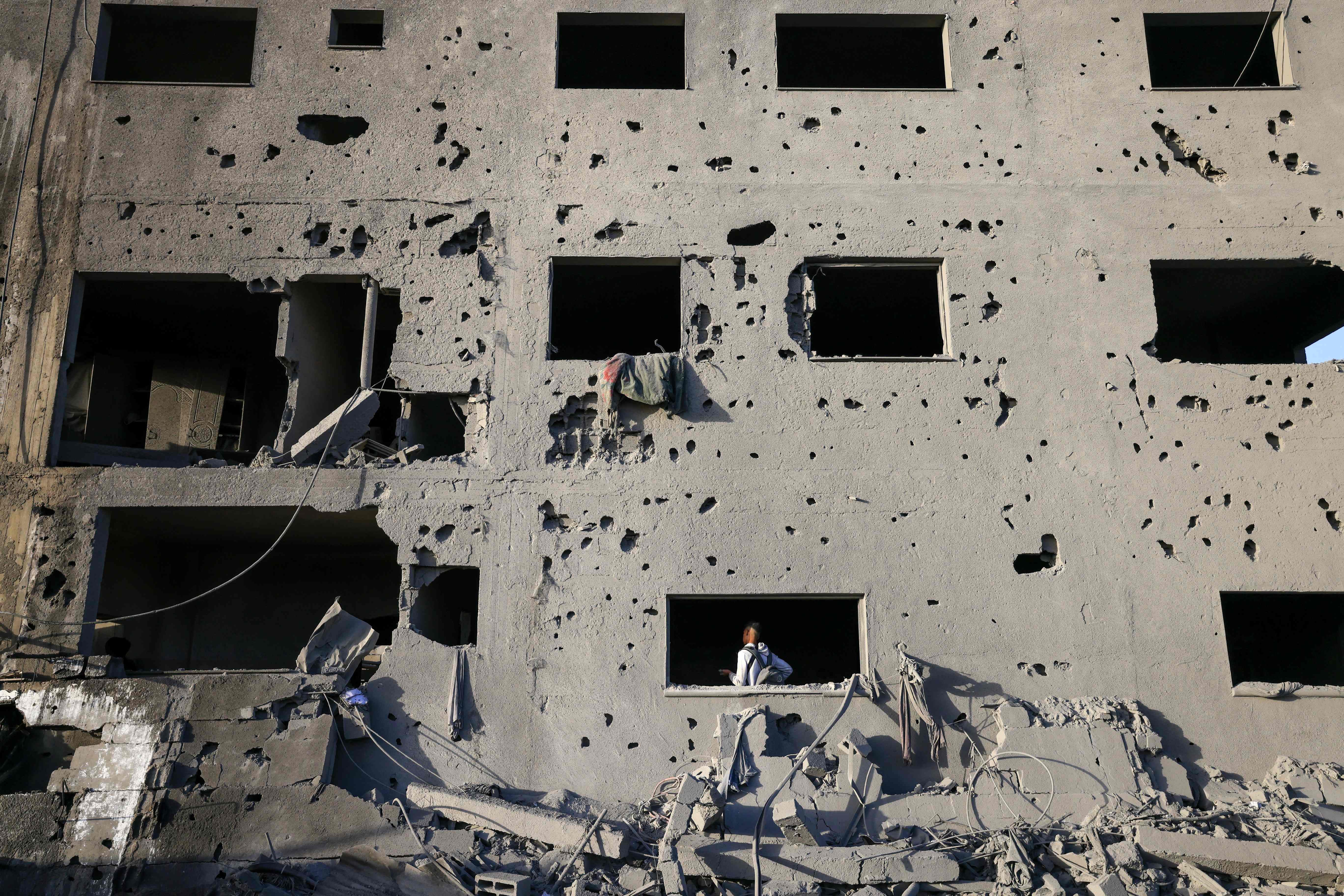 Image: TOPSHOT-PALESTINIAN-ISRAEL-CONFLICT