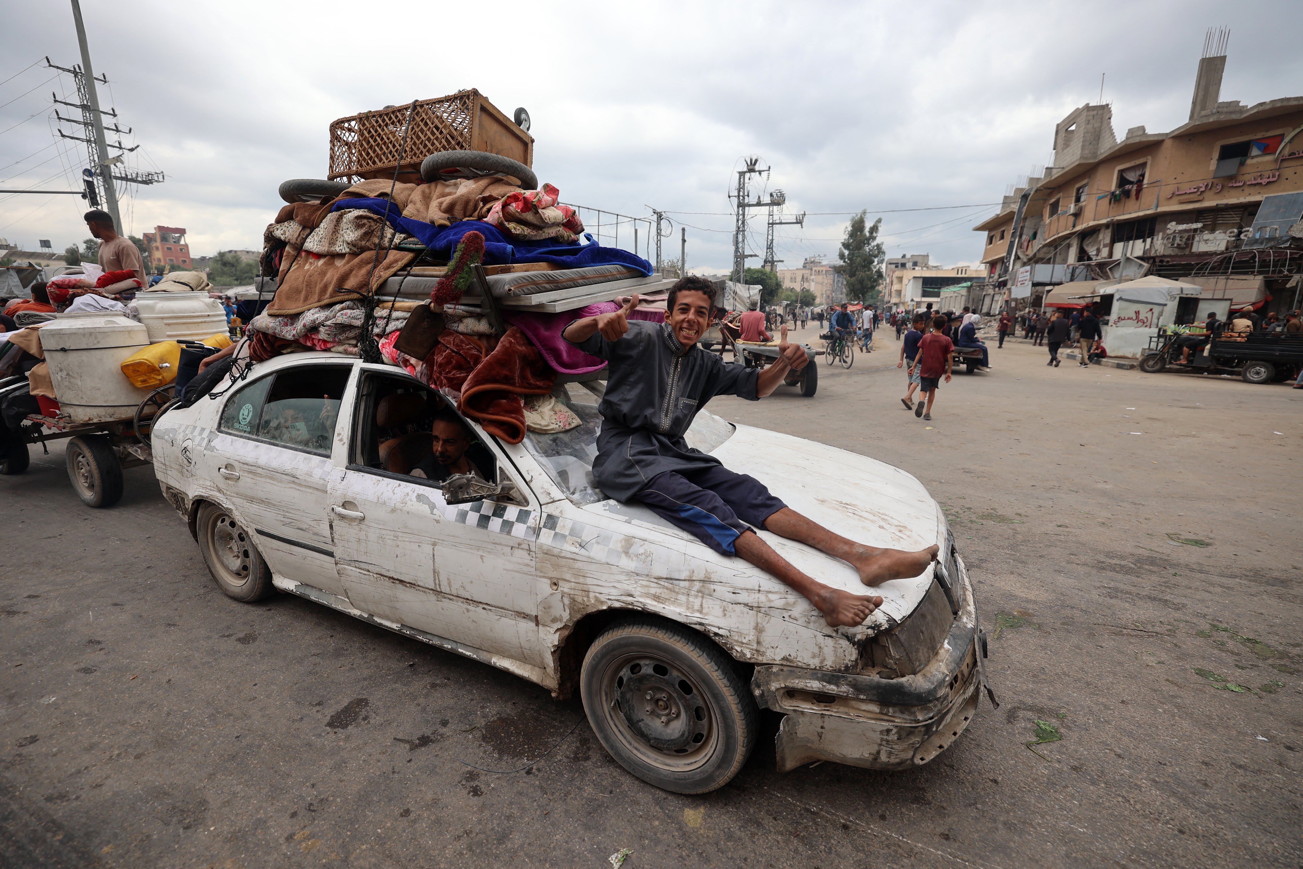 Image: TOPSHOT-PALESTINIAN-ISRAEL-CONFLICT