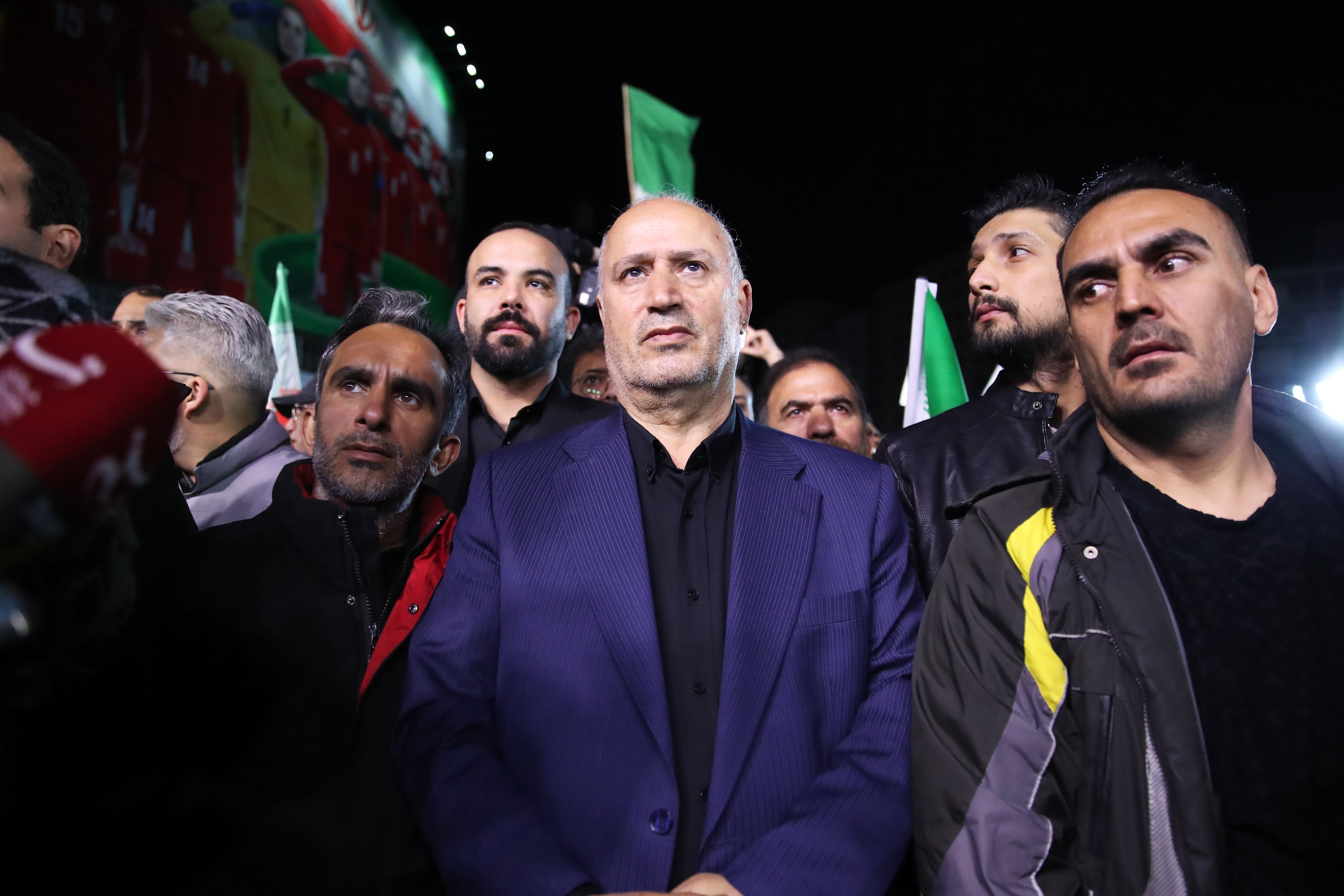 Iran women's team footballers retrun home