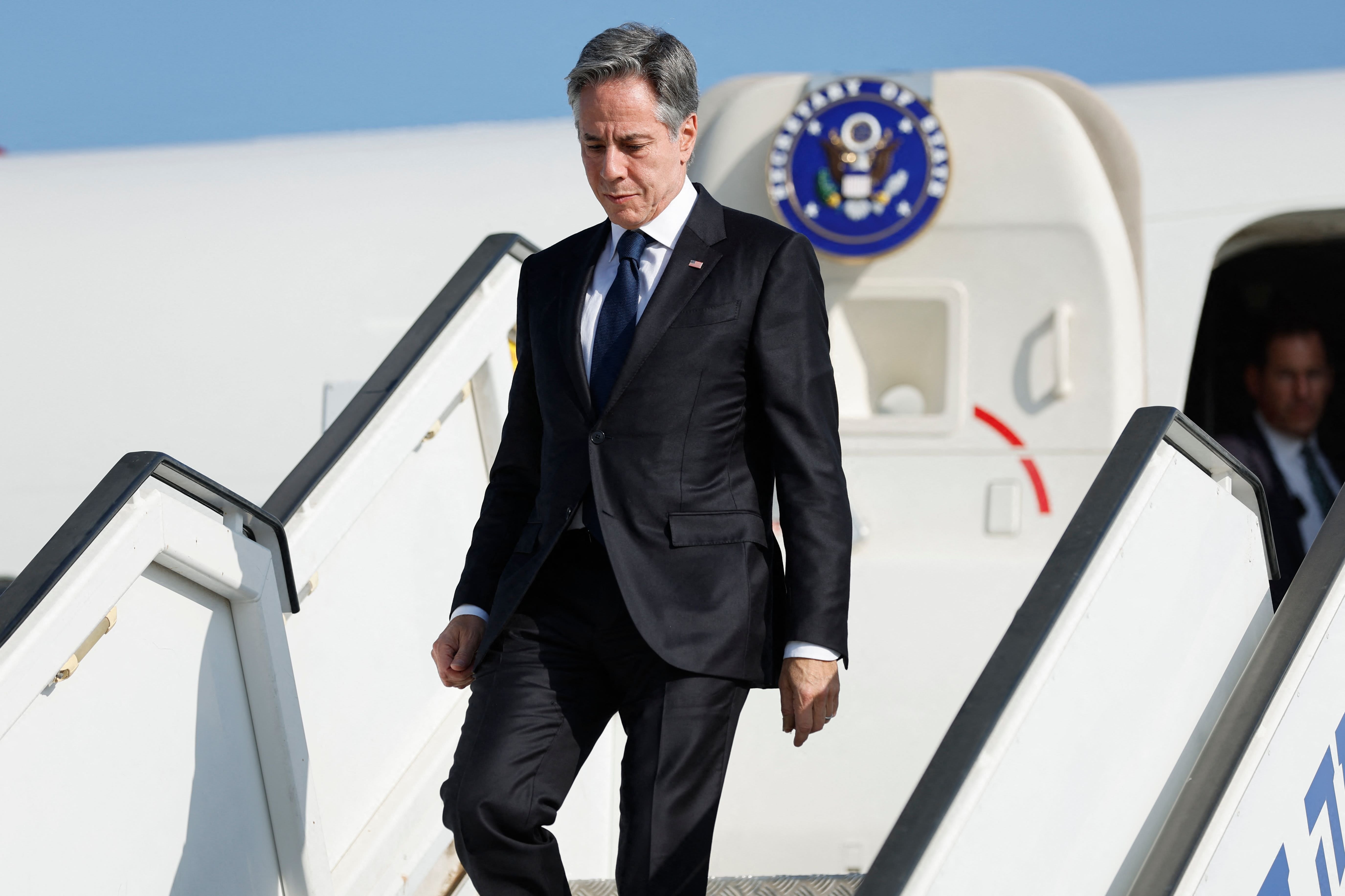 Image: ISRAEL-US-PALESTINIAN-CONFLICT-DIPLOMACY