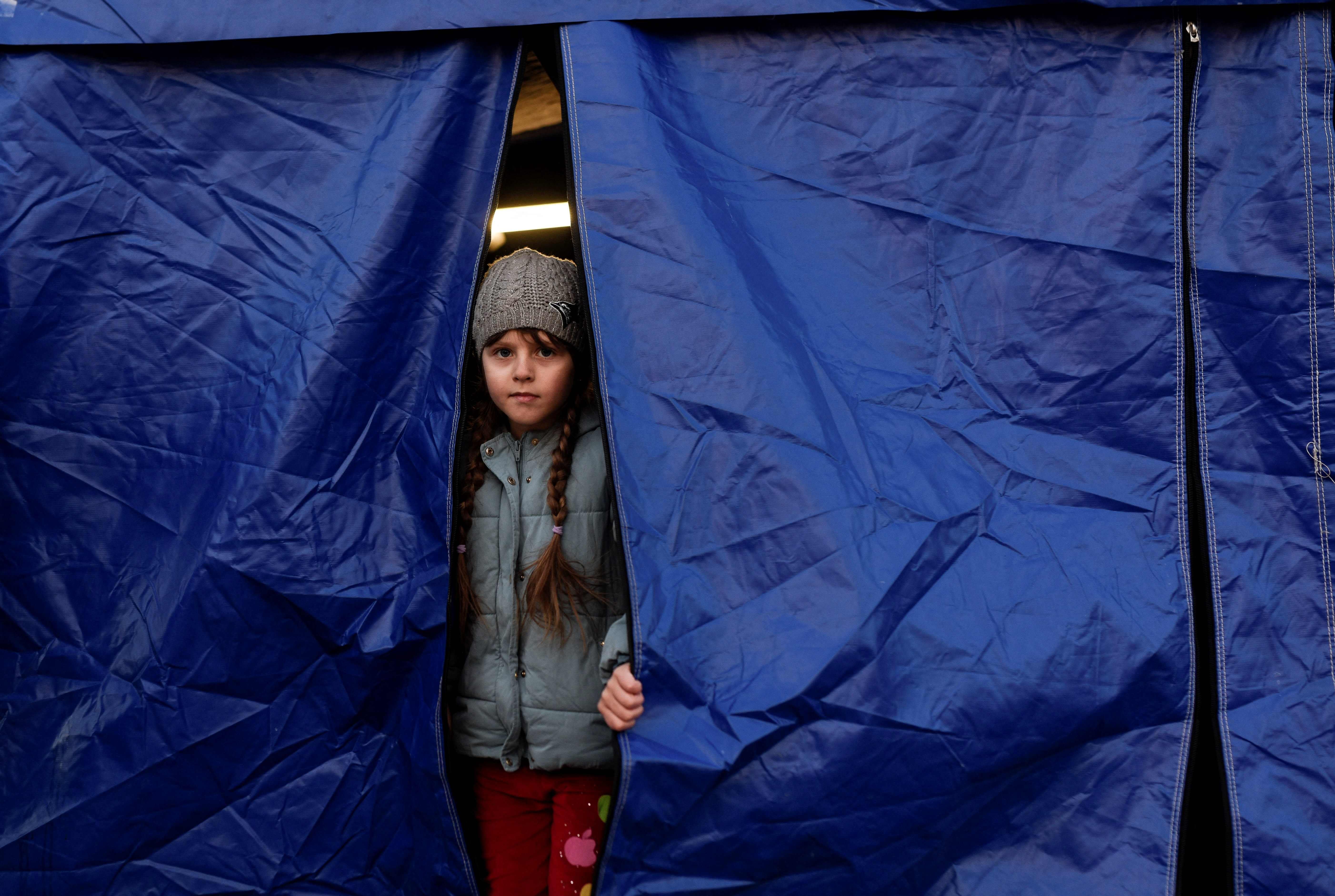 Image: TOPSHOT-ROMANIA-UKRAINE-RUSSIA-CONFLICT-REFUGEES