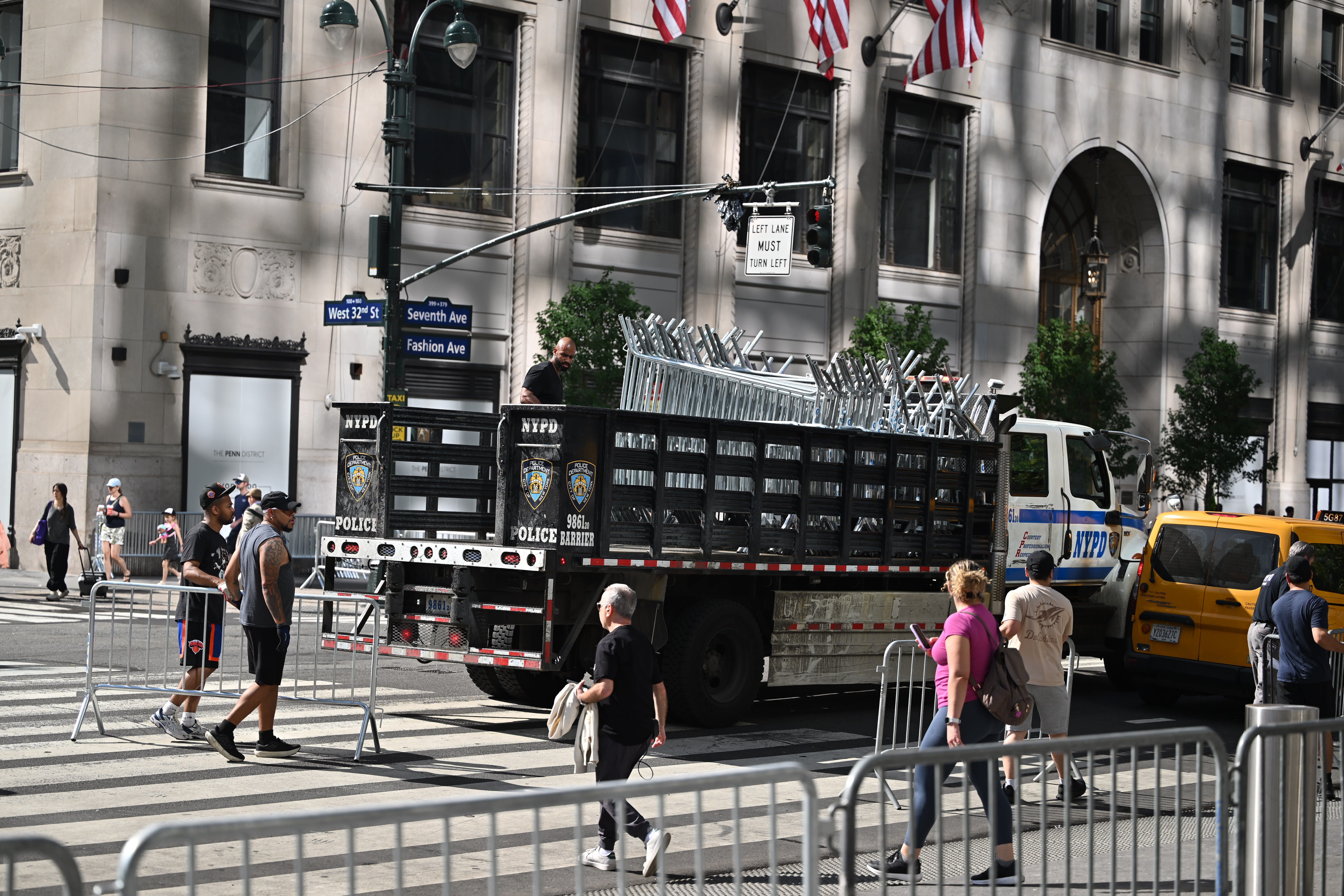 New York City Prepares For Rumored Taylor Swift And Travis Kelce Wedding