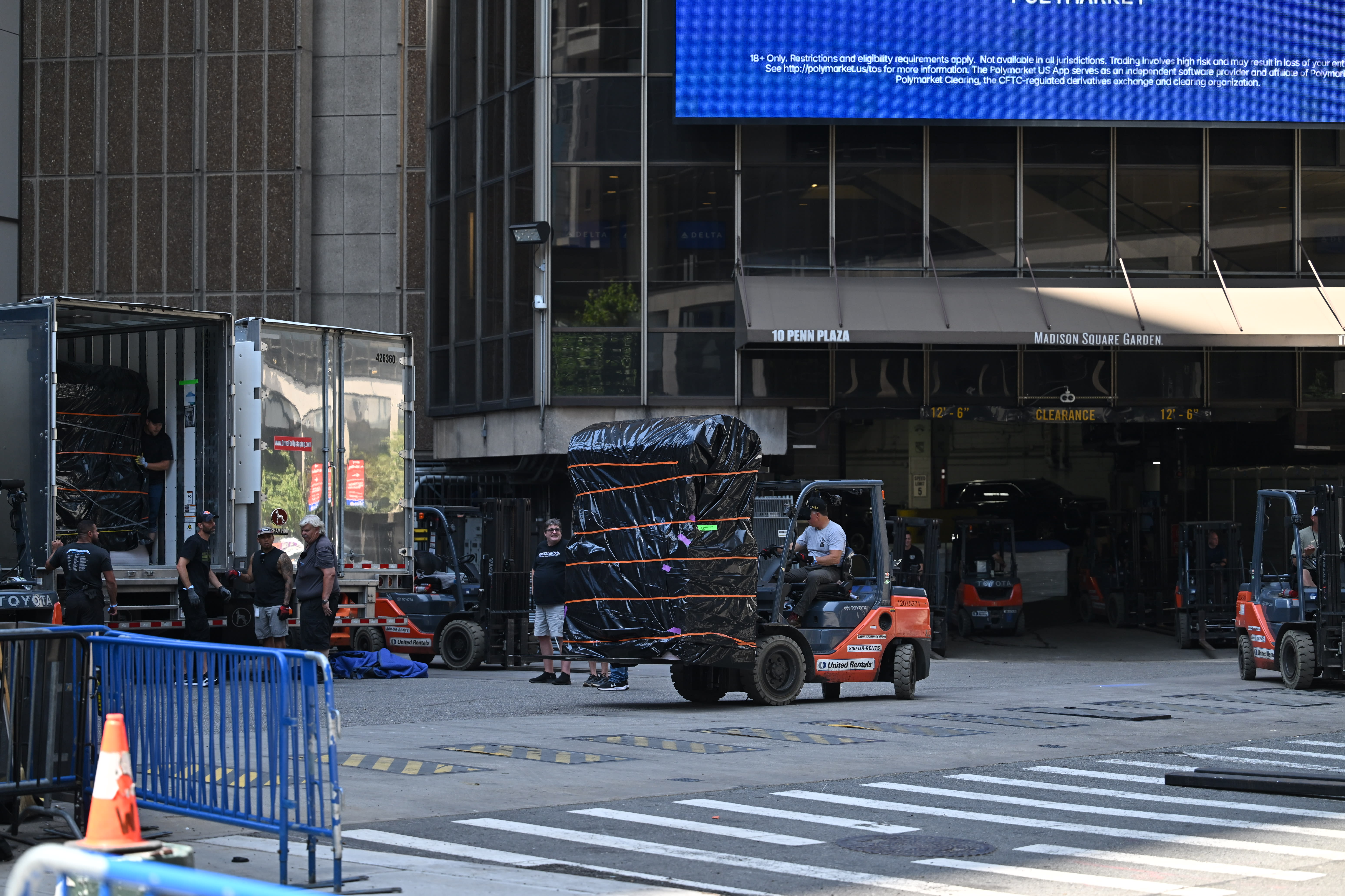 New York City Prepares For Rumored Taylor Swift And Travis Kelce Wedding