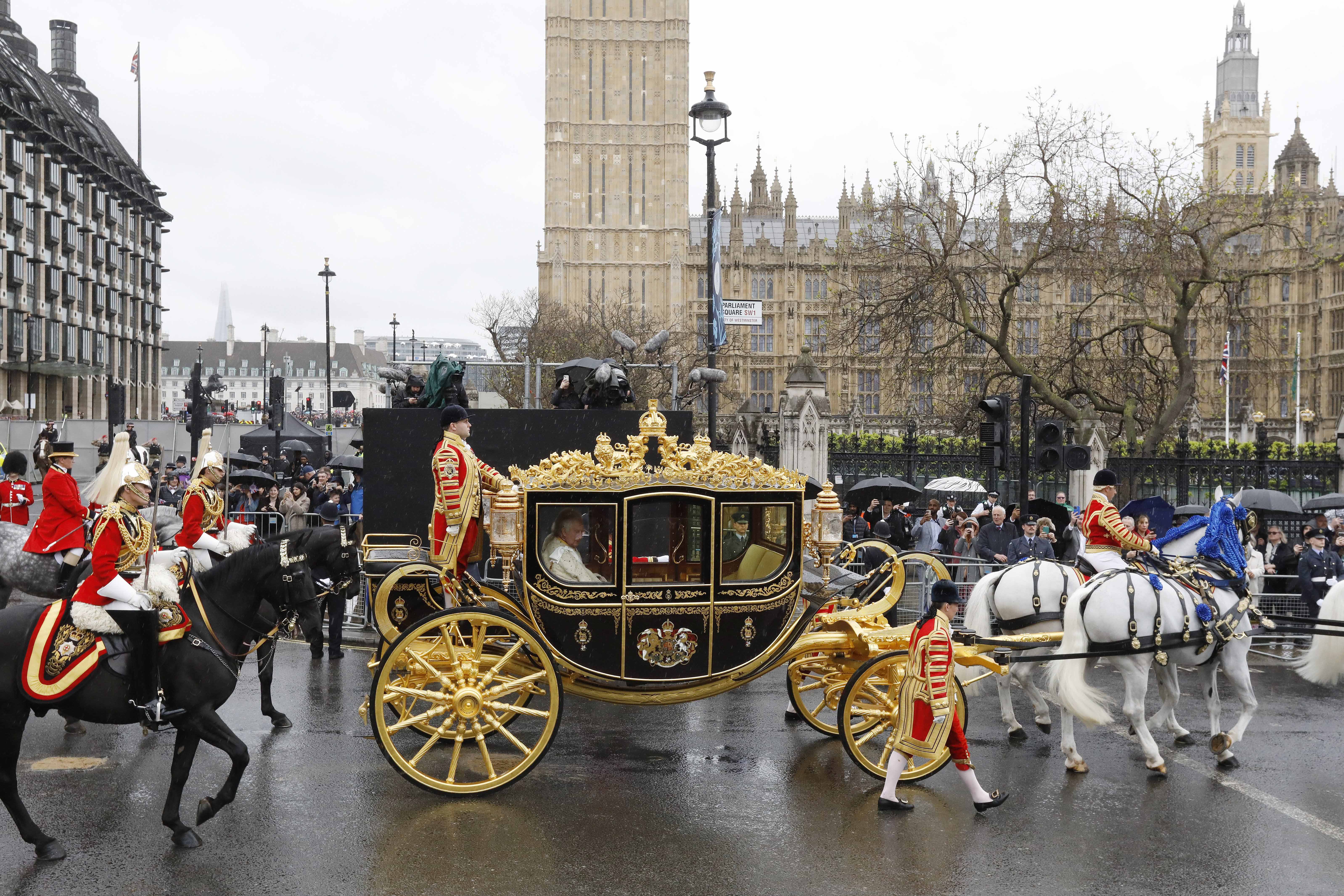 Image: Their Majesties King Charles III And Queen Camilla - Coronation Day