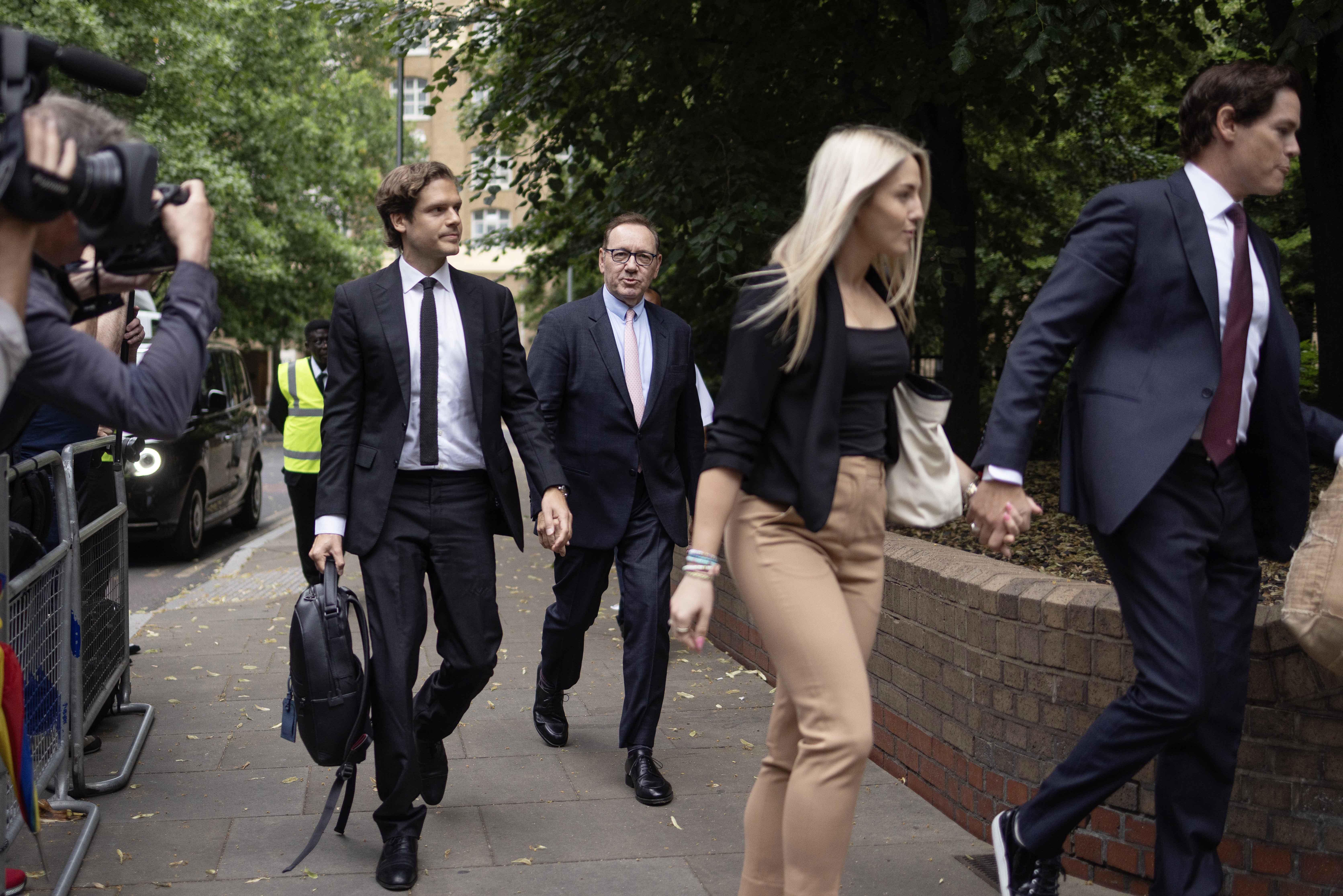 The Oscar-winning US Actor is charged with 12 counts of sexually assaulting four men in the UK between 2005 and 2013. 