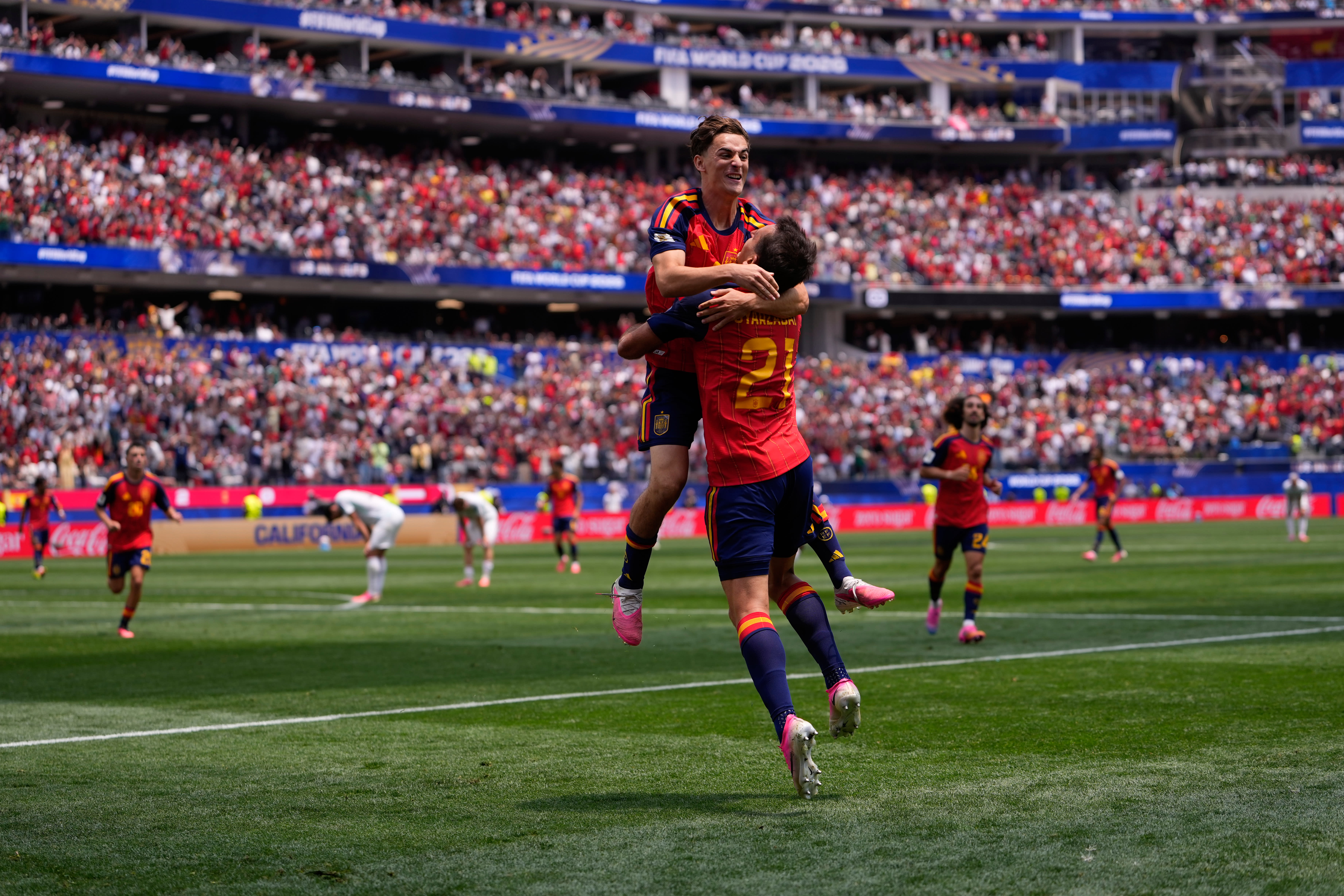 En video: así fue el primer gol de España