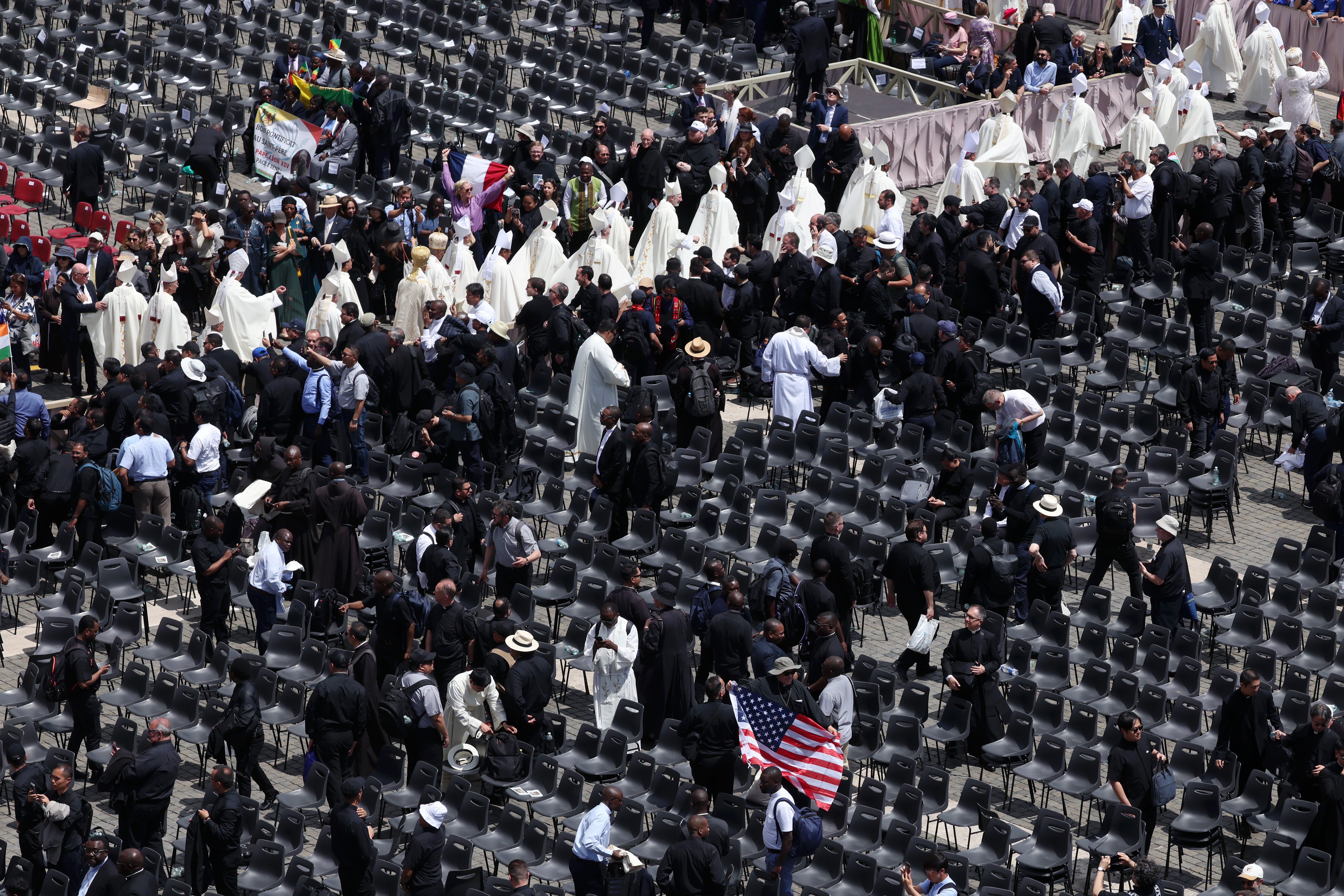 Image: Pope Leo XIV Holds Inauguration Mass In St. Peter's Square