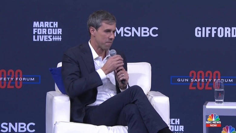 'Buybacks are supported by a majority of Americans,' says O'Rourke on removing existing assault weapons