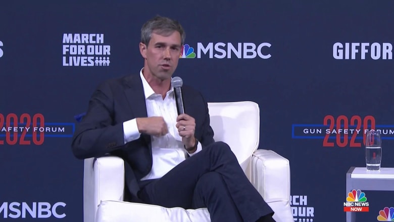 O'Rourke: 'When the Second Amendment was ratified, it took 3 minutes to reload a musket'