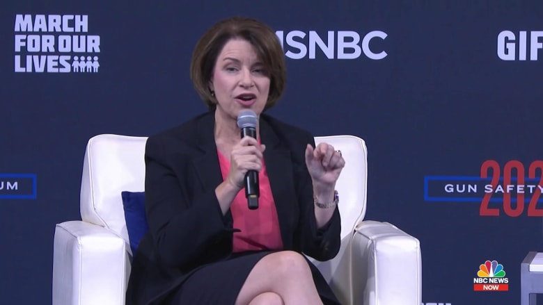 Sen. Klobuchar: 'When we think about this gun issue, we have to remember day-to-day violence'