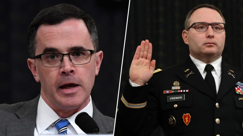 Tim Morrison questioned about Lt. Col. Vindman’s credibility