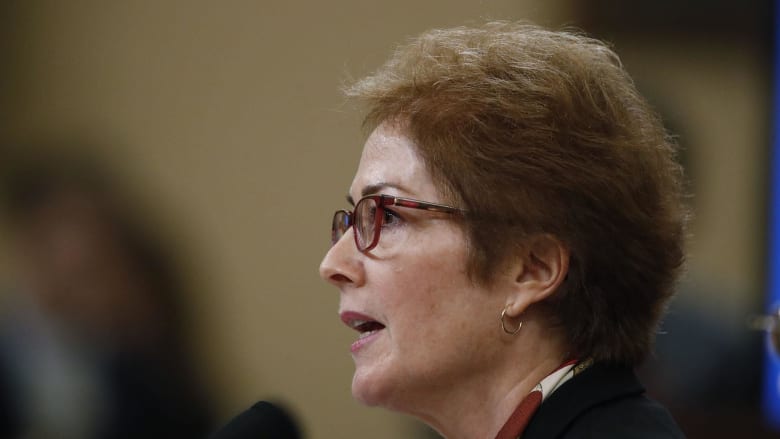 Yovanovitch: I had 'no agenda' while working in Ukraine