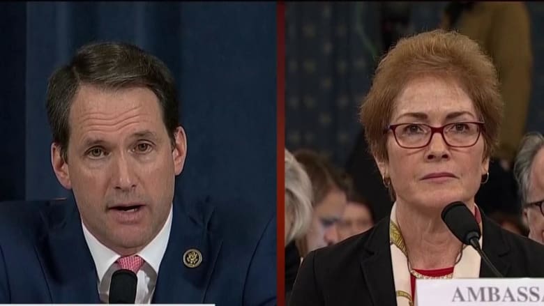 Rep. Himes asks Yovanovitch how she would have advised Trump on his Ukraine call