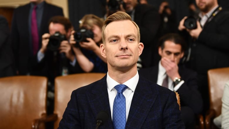 Holmes: ‘I have a clear recollection' of overhearing Trump-Sondland call