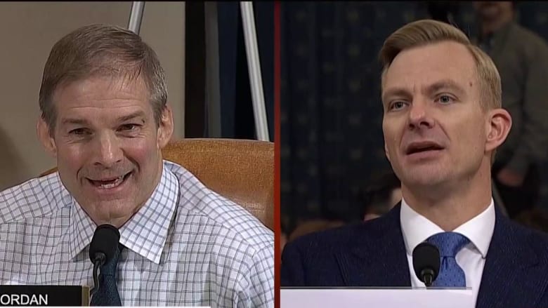 'You may not like the witness' answer but we will hear it': Schiff tells Jordan