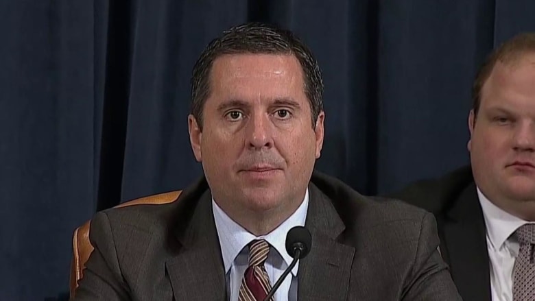 Nunes calls media 'puppets of the Democratic party'