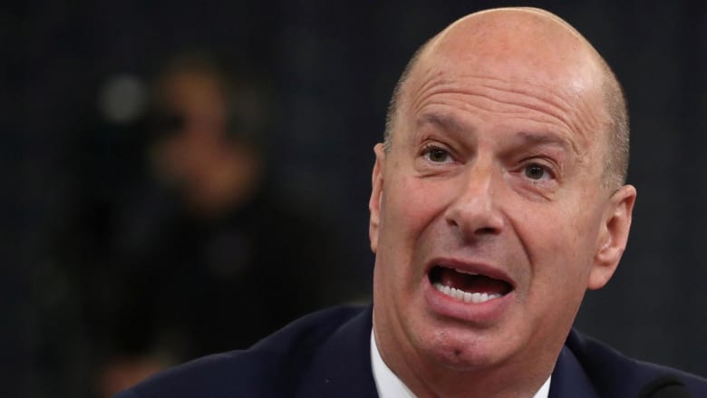 Sondland confirms David Holmes testimony on Trump call