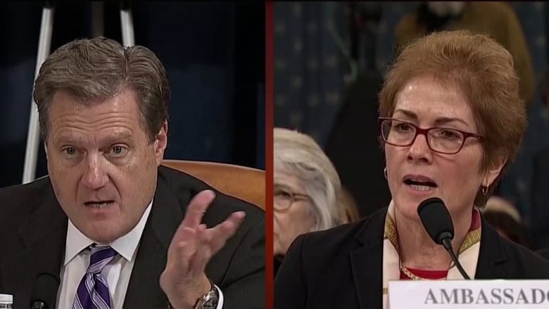 'You're done': Rep. Turner interrupts Yovanovitch while answering his question