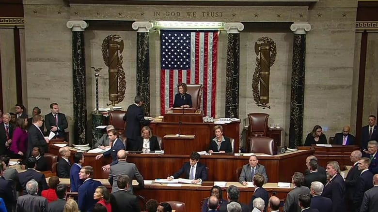 House impeaches President Trump for obstruction of Congress