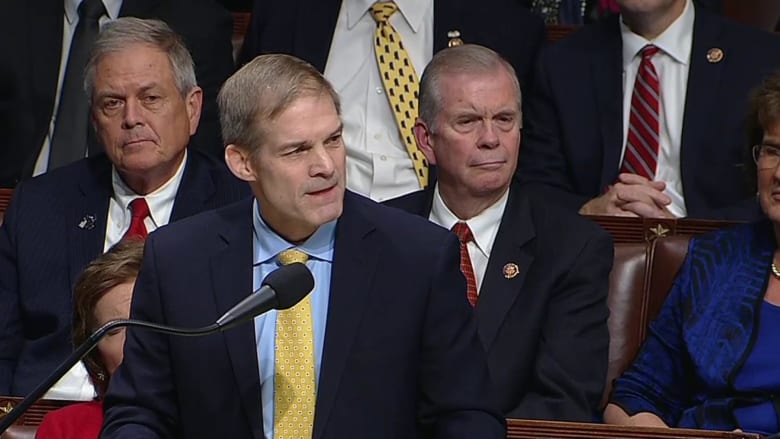 Jordan: Democrats 'don't care about the process' for impeachment