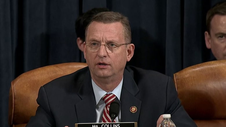 Collins blasts Democrats over articles of impeachment